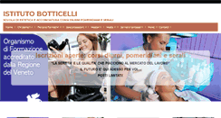 Desktop Screenshot of ispi-botticelli.it